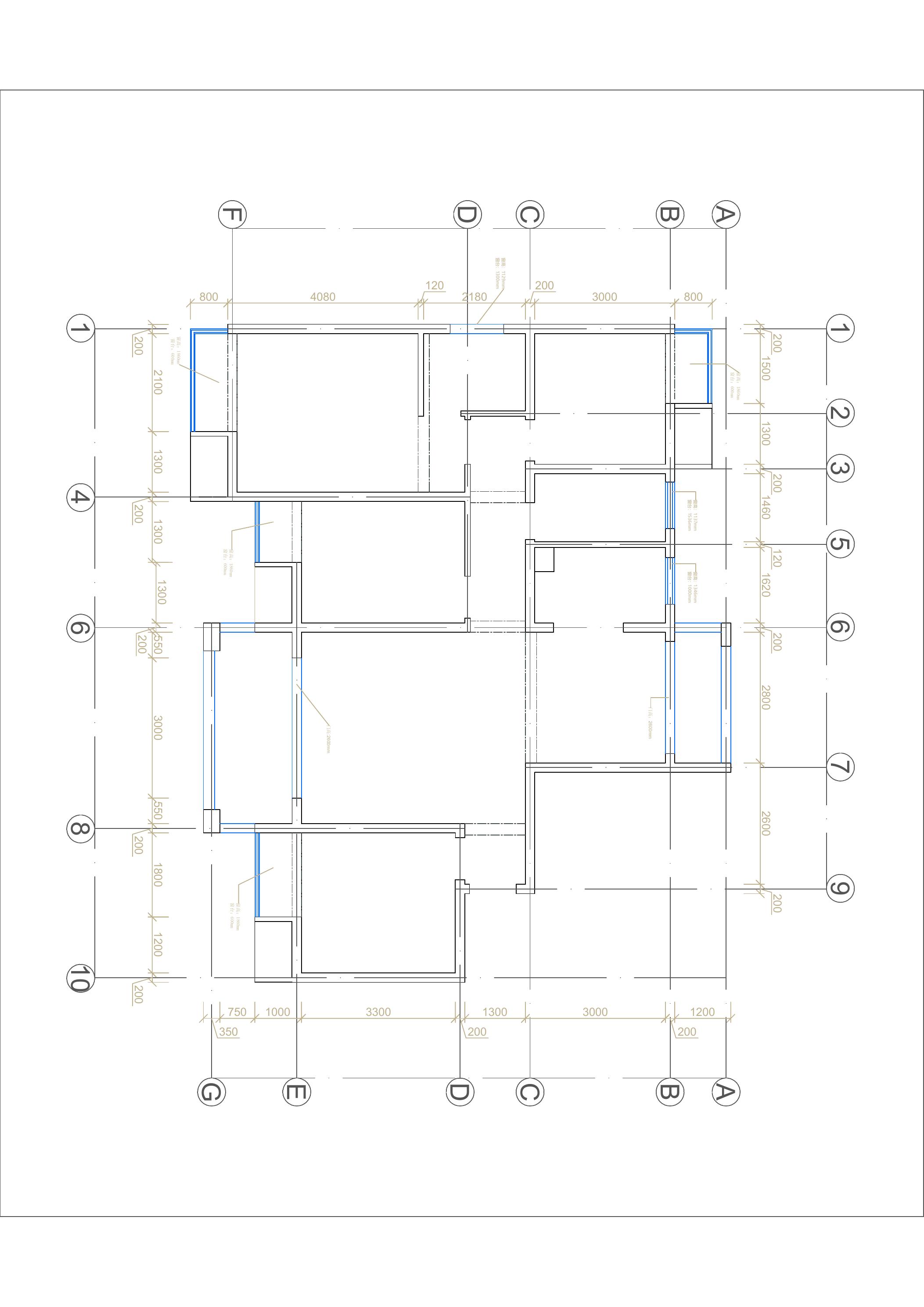 平面图 A4，点击全屏查看